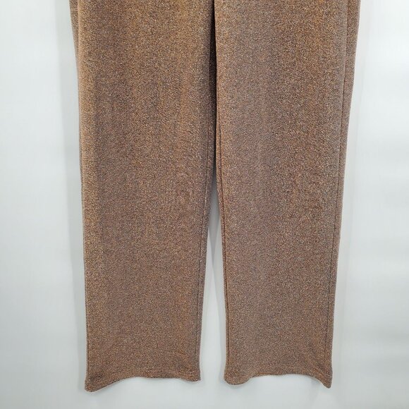 SCOTCH & SODA Wide Leg Stretch Lurex Pants Women Size Small High Waisted - Picture 5 of 16